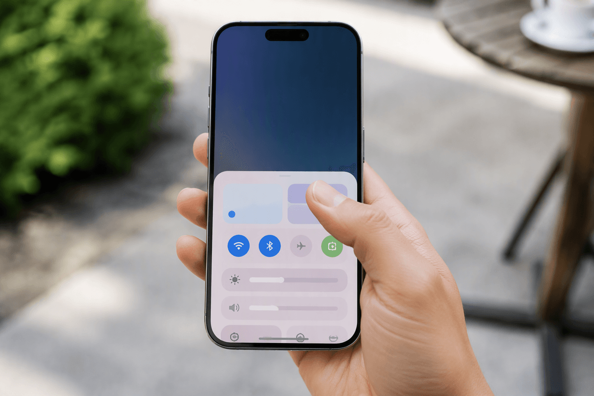 Turn on the built-in one-handed modes (iPhone and Android)