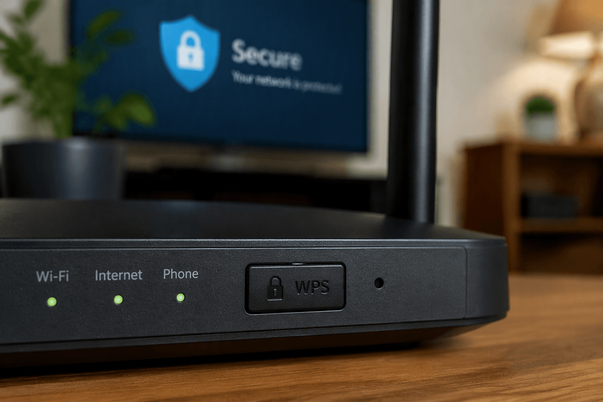 Lock down the router so the name isn’t the weak link