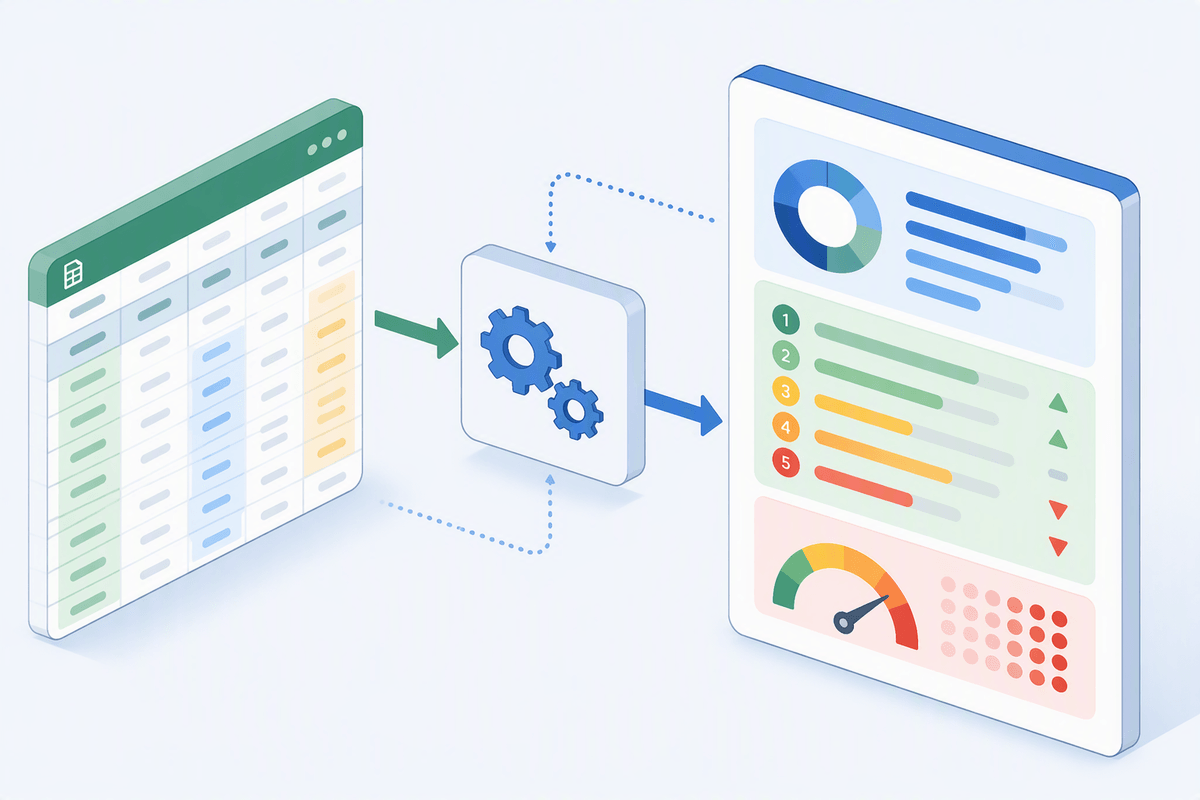 Task 3: Build quick reports from spreadsheets and recurring metrics